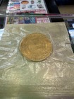 Sealed 1964 Beatles Fab 4 Coming To America Brass-gold Commemorative Coin