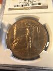  a9043a Hk-400  1915 Panama-pacific Expo Official Medal  Bronze  Ngc Ms-62 Toned
