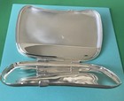 Tiffany   Co  Elsa Peretti Sterling Silver  925 Business Card Holder 76 Grams