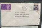Eleanor Roosevelt Letter Signed   Framed With Envelope   Stamps Nov 12  1954