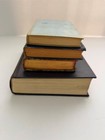 Vintage Decorative Book Stack Lot Of 4 Blue Hardcover Staging Classics Decor