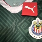 Signed Puma Club Deportivo Guadalajara Chivas Soccer Jersey Green Size L