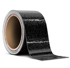 High Gloss Black Sparkle Metallic Air-release Vinyl Adhesive Tape 2  X 30ft