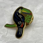 Toucan Exotic Bird Animal Wildlife Enamel Lapel Hat Pin Pinback