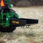 Titan Attachments 3 Point 10 Cu  Ft Dump Box Fits Category 1 Tractors  Qh1