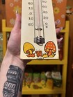 Vintage 1970s Sears Merry Mushroom Thermometer Flower Powere Rare Htf
