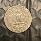 1964-d Washington Quarter 25c 90  Silver - Denver Mint