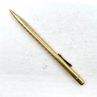 Antique Conklin Rolled Gold 5v Mechanical Pencil Pat 1920 Chevron - Works Read