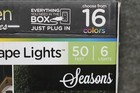 New  Enbrighten Seasons Led Color-changing Landscape Lights 6 Pucks  50ft 