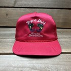 Vintage Guys And Dolls Couples Bass Fishing Tournament Snapback Trucker Hat Cap