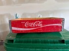 Coca-cola Vintage Wooden Red Soda Bottle Crate  Good Condition 