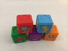 Fisher Price Laugh   Learn First Words Smart Puppy 5pc Replacement Blocks