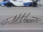 Signed Autographed 8 X 10 Photo Indy 500 Race Car Driver Roberto Moreno