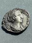 Diva Faustina I Senior  141 Ad Silver Roman Denarius Peacock Scarce W  2 9 Gram