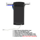 Universal Ceiling Fan Lamp Light Remote Control Receiver Kit Timing Wireless 15m