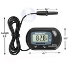 Aquaneat 1 Pack Aquarium Thermometer Digital Reptile Fish Tank Water Temperature