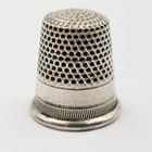 Vintage Sterling Silver 925 Sewing Thimble Small Size 5