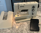Vintage Bernina Record 830 Sewing Machine With Foot Pedal   Extension Table Read