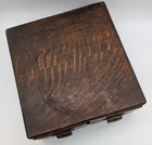 Antique Osm Yawman Erbe Labor Saving Office 2 Drawer Wood Oak File Card Catalog