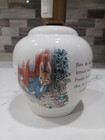 Vintage Wedgewood China Peter Rabbit Beatrix Potter Storybook Nursery Table Lamp