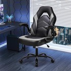 Ergonomic Gaming Chair Adjustable Height Pu Leather Mid Back Office Desk Chair