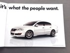 2010 Vw Volkswagen Passat 24-page Original Dealer Sales Brochure Catalog