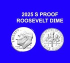1968-2025 S Proof Clad Roosevelt Dime 58 Coin Set