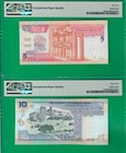 Jordan Graded Duo W  Matching Low Serial  15   P30a   31a  Pmg Unc  66     64 