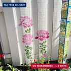 Large Flower Fence Stencils For Painting Outdoors Garden Extra Fence Peony Lace 