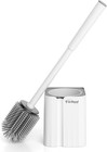 Toilet Brush And Holder Set  Silicone Toilet Bowl Brush  Bathroom Accessories   