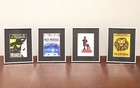 Framed Broadway Playbill Covers - Set Of 30