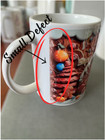 Christmas Gingerbread Handmade Designed Mug  Selling With A Cosmetic Defect 