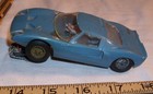 Cox Ford Gt Slot Car 1 32 In Blue Built Up