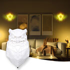 Led Wall Light Night Rgb Owl Wall Lights 3d Animals Rechargable Lamp Wall Decor
