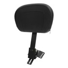 Plug-in Driver Rider Backrest Pad Fit For Harley Touring Road Street Glide 97-25
