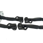4x Front Rear Lhrh Door Stay Check Strap Stopper For Toyota Corolla Matrix 03-09