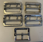 Lot Of 5 Jay-pee Belt Buckles Police Belt Solid Brass