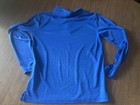 Nike Dri-fit Blue Lightweight 1 4 Zip Mock Neck Pullover Men   s L