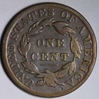 1830 Coronet Head Large Cent Fine E100 Swnm