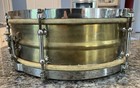 Vintage Slingerland 1930 s Universal 6 Lug Brass Shell 5x14    Snare Drum  l  k 