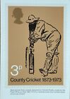 1973 - County Cricket Phq Card  Phq No  1   mint  Sg Catalogue   35