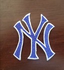 New York Yankees Vintage Ny Patch  Embroidered  Iron On  2 5 x2 5 