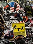 50pc U s  Military Navy Air Force Army Services Decal Patriotic Veteran Stickers
