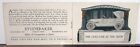 1916 Studebaker Gold Car The Evolution Of The Gold Chassis Mailer Post Card Orig