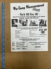 1996 Wu Tang Clan Az Jungle Brothers King Just Mobb Deep Nyc Rap Flyer Hip Hop