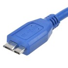 Premium Quality Blue 3feet 1m 1 Meter Usb 3 0 A Male To Micro B Male Cable