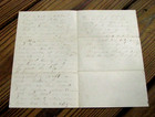 Civil War Letter- Penn Cav  1865 City Point  old Jeff Davis Cant Be Catched 