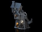 3d Printed Table Top Terrain Ruined Village House Dnd Rpg Wargame Skirmish 28mm
