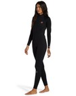 Billabong Women s Full Wetsuit 3 2mm Foil Flatlock Back Zip Suit In Medium 6
