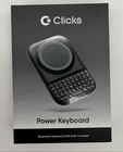 Clicks Power Keyboard Onyx Bluetooth Magsafe Qi2 Wireless Keyboard New